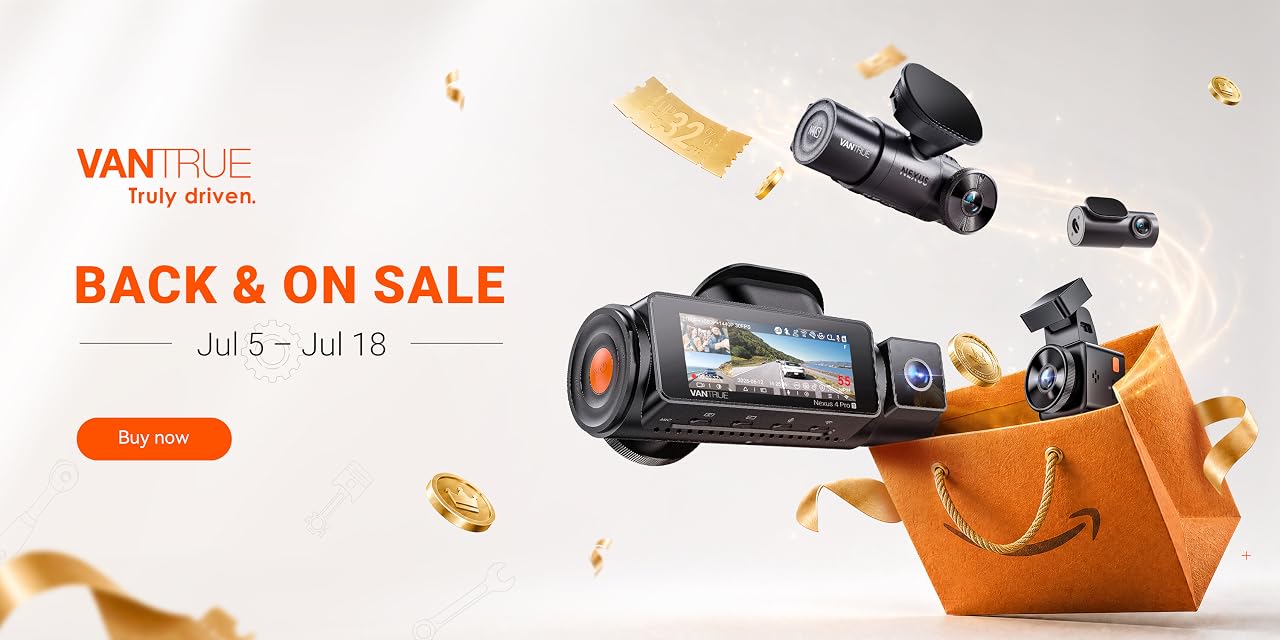 VANTRUE Amazon store advertisement